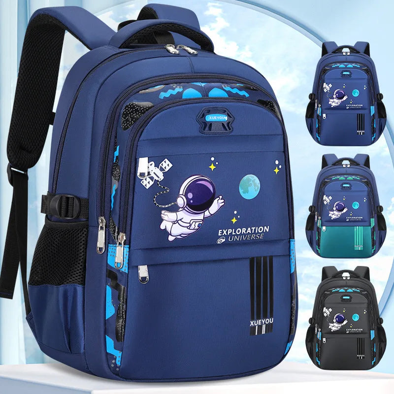 Mochila Astronauta Impermeável Escola Para Crianças - Morena Variedades